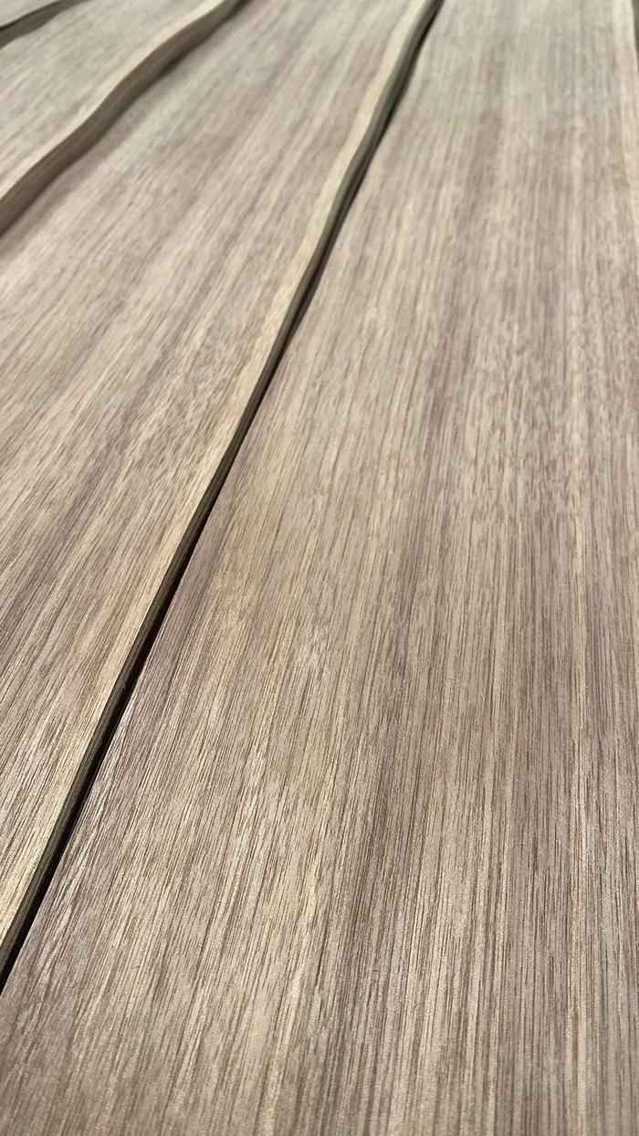 Chapa de madera natural de nogal - Nogal USA Mallado para ebanistería y carpintería