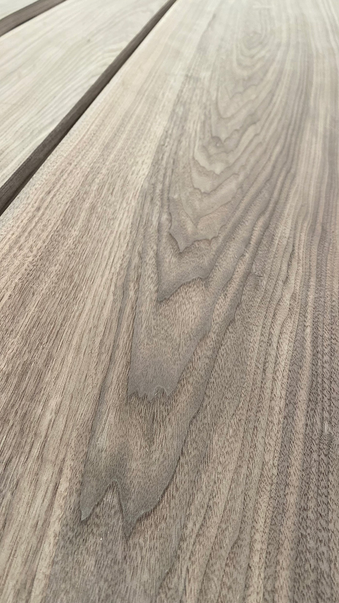 Chapa de madera natural de nogal - Nogal USA para ebanistería y carpintería